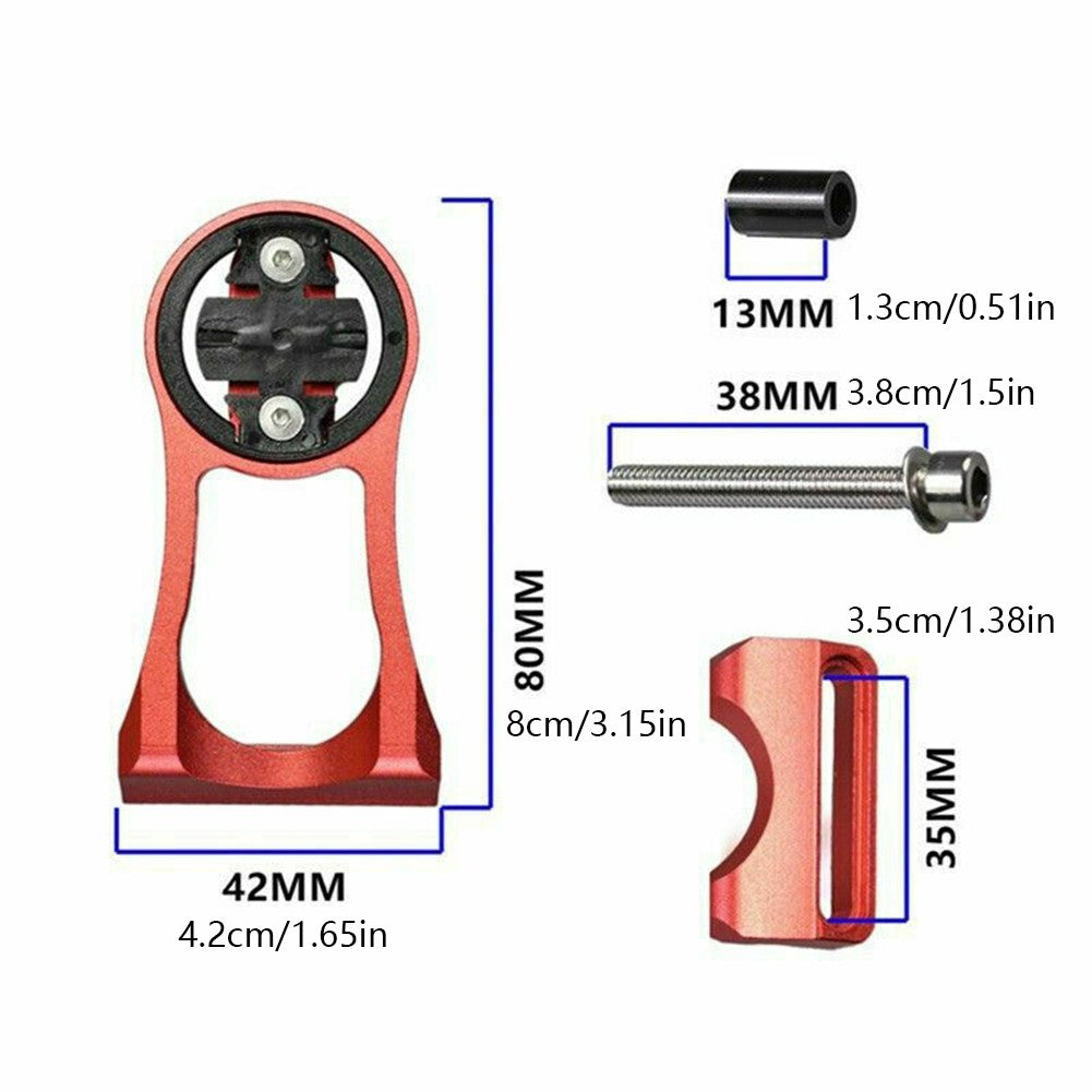 Bike Stem Extension Bracket Mounting Holder For GARMIN 1030/1030 Plus For GoPro;