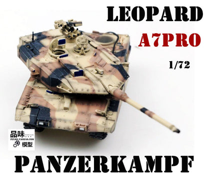 1/72 German Army Leopard 2A7Pro Tank Model Sand Camouflage