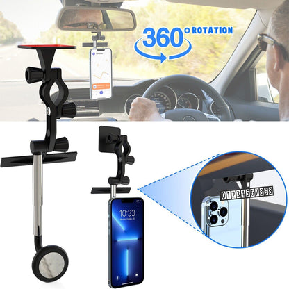 Sostenedor De Telefono Soporte de Retrovisor Sujetador de Celular en el Auto