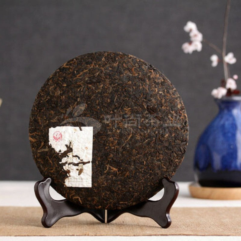 357g Authentic Yunnan 2016 Ancient Tree Rich Aroma Pu'er Tea Ripe Tea Cake