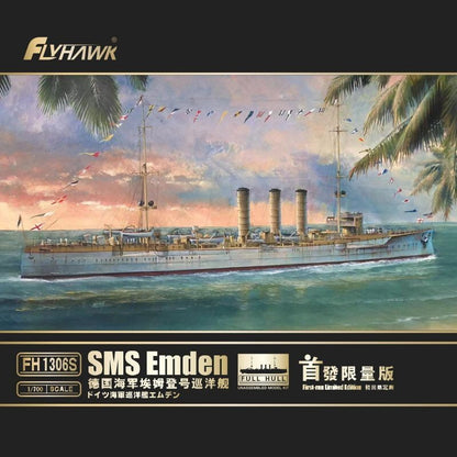 Yingxiang FH1306S 1/700 German Navy cruiser Emden