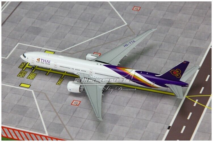 1:400 JC Wings THAI BOEING 777-300ER Passenger Airplane Diecast Aircraft Model