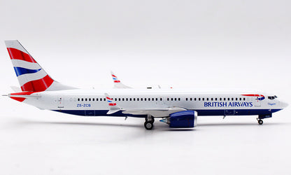 ARD British Airways For Boeing B737-8 MAX ZS-ZCB 1/200 DIECAST Aircraft Model