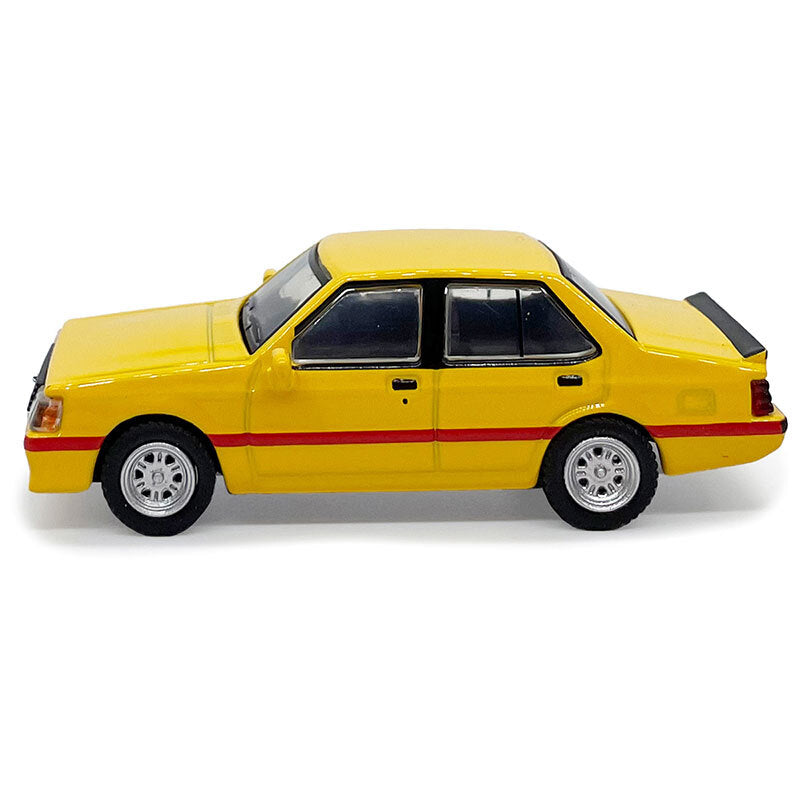 Mitsubishi Lancer EX2000 Turbo 1:64 Diecast Model Car Alloy Metal Vehicle Yellow