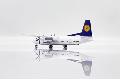 1:200 JC Wings Lufthansa FOKKER 50 Passenger Aircraft Diecast Airplane Model
