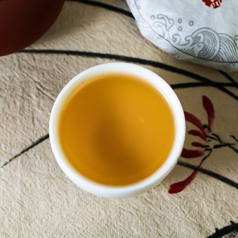 100g Yunnan 2021 Early Spring Old Ban Zhang Mellow Aroma Pu'er Tea Raw Tea Cake