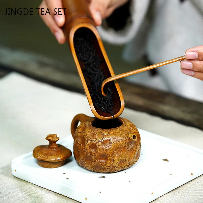 90ml Yixing Handmade Teapot Creativity Purple Clay Kettle Household Teaware