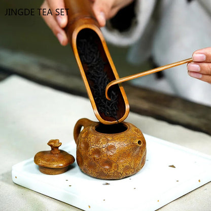 90ml Yixing Handmade Teapot Creativity Purple Clay Kettle Household Teaware