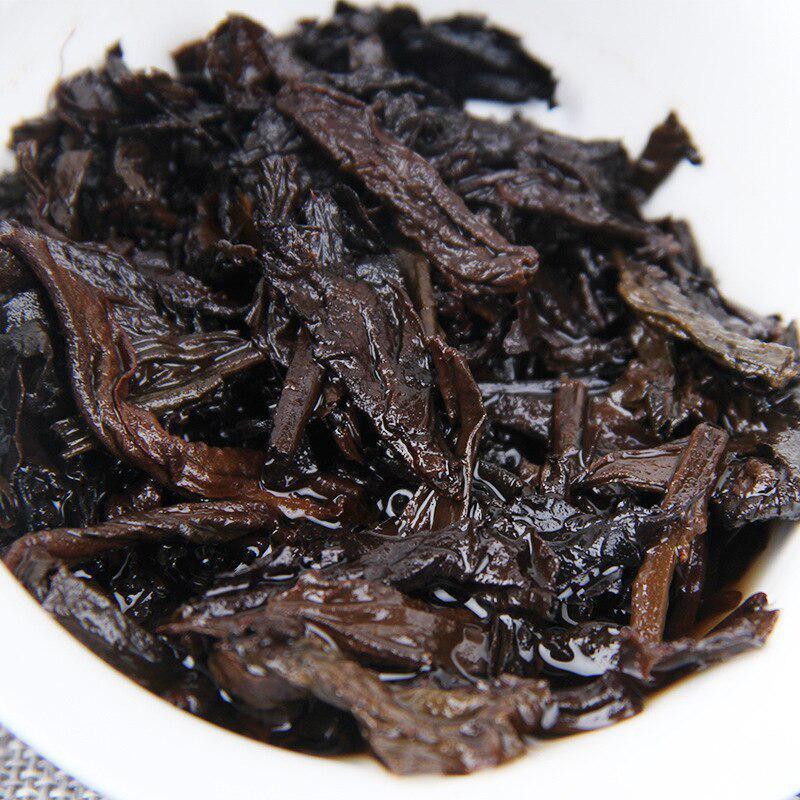 357g Yiwu Old Tree Shu Puer Yunnan Qizi Cake Ripe Puerh Tea Sent Randomly