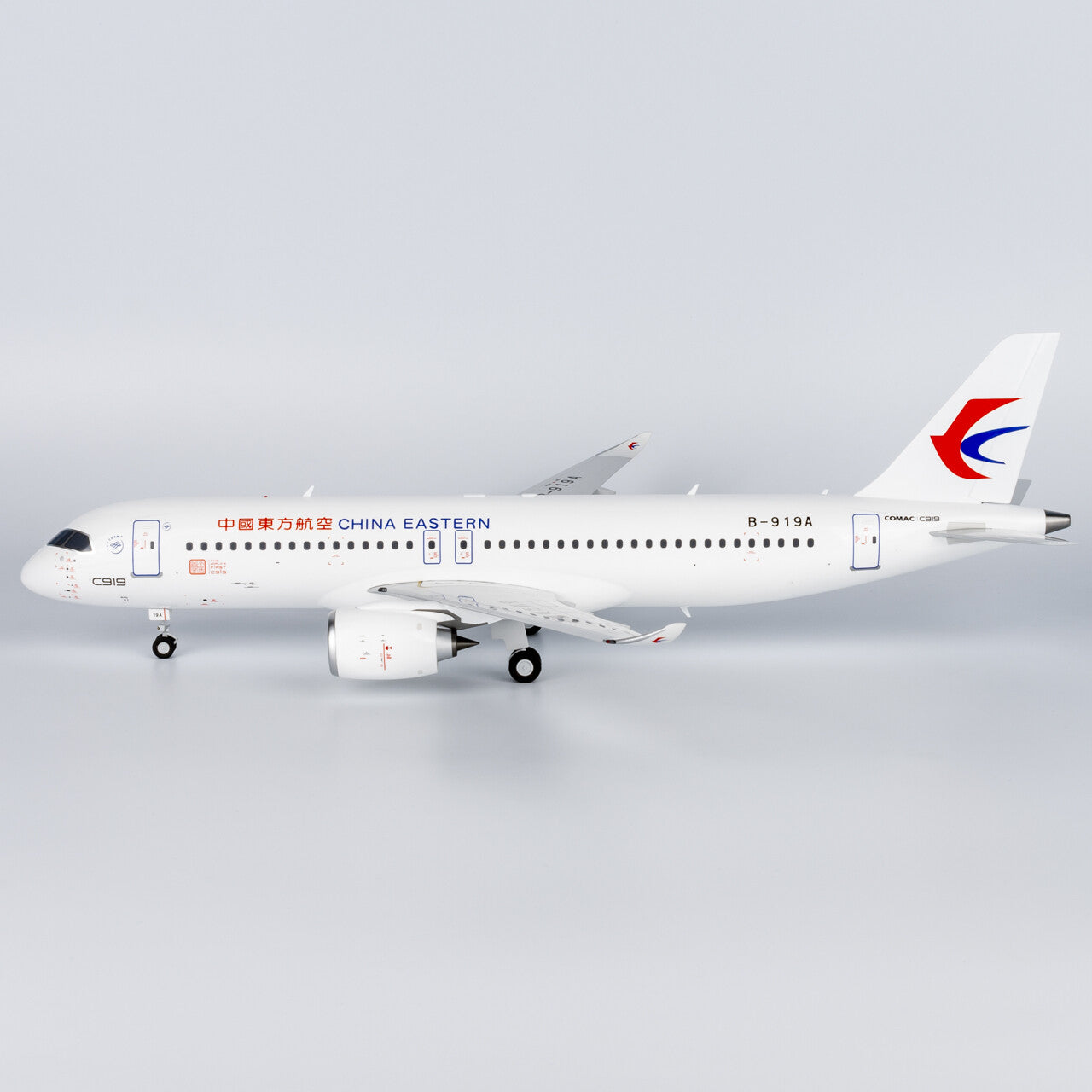 1:100 NG Models China Eastern Comac C919 Passenger Diecast Aircraft Model