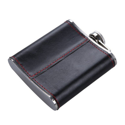 Alcohol Bottles Hip Flask Flagon Wine Pot Stainless Steel Whiskey Wine Portable