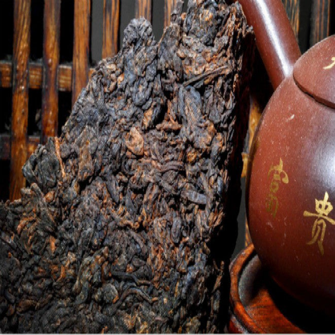 Aged Pu Erh Tea Brick Yunnan Ripe Pu erh Black Tea 250g