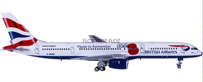 for NG MODEL British Airways for Boeing 757-200 G-BMRB 1:400 plane Pre-built
