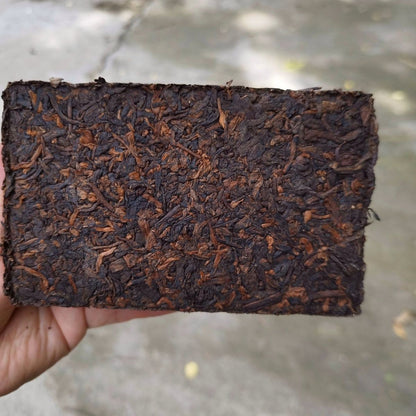2003 Yunnan Old Pu-erh Tea Cooked Aged Banzhang Puer Brick Tea 500g Ripe