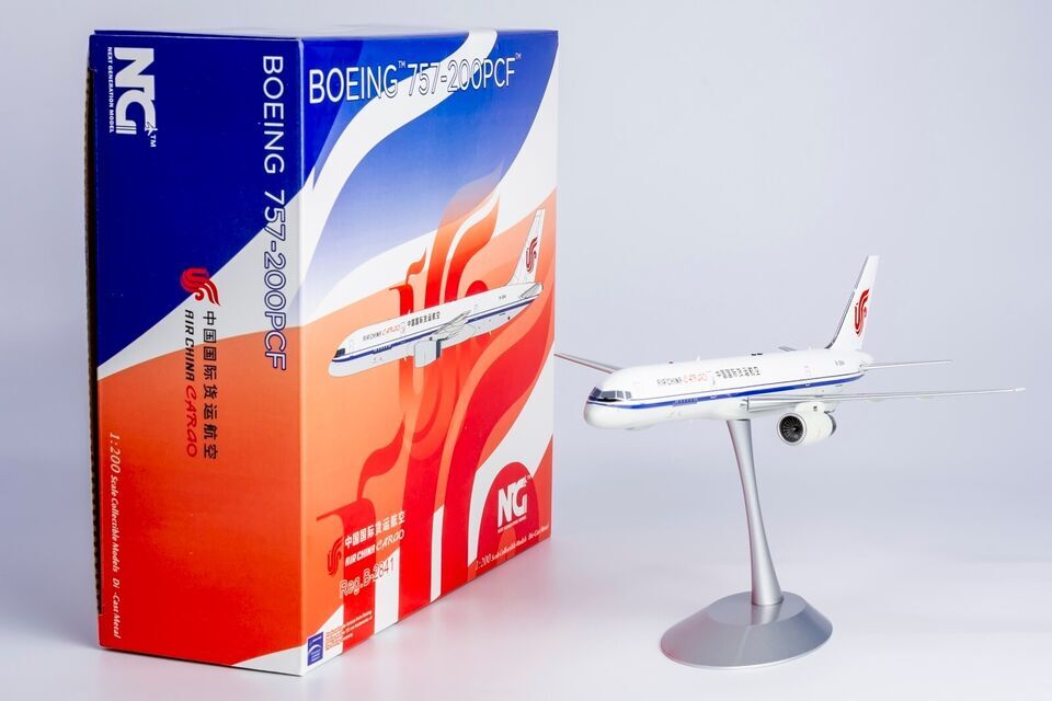 1:200 24CM NG Model AIR CHNA BOEING 757-200PCF Airplane Diecast Aircraft Model
