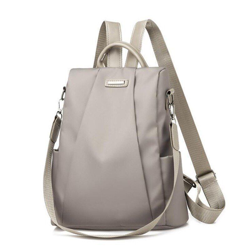 Backpack School Bag Black Waterproof Traveling Shoulder Bag 25*34*13/28*12*31 CM