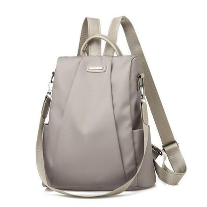 Backpack School Bag Black Waterproof Traveling Shoulder Bag 25*34*13/28*12*31 CM