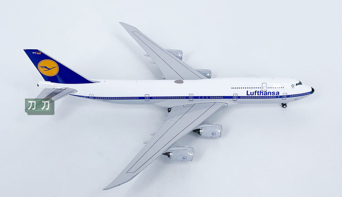 1:400 NGmodels Lufthansa B747-8 D-ABYM Passenger Airplane Diecast Model