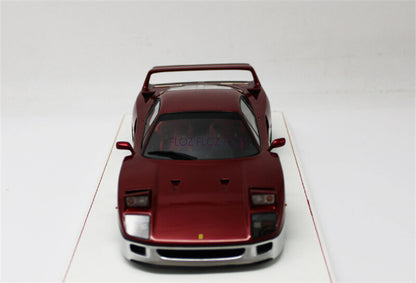 1:18 for GL Model for Ferrari for F40 Limited Edition Red for carbon for fiber