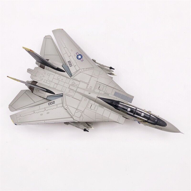 1:100 WLTK USA Grumman F-14A Tomcat VF-84 Fighter Diecast Plane Aircraft Model