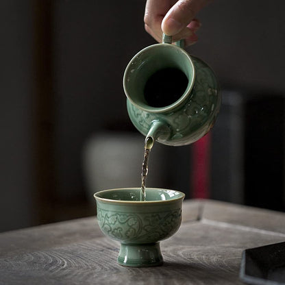 200ml Creative Ceramics Fair Cup Kung Fu Tea Set Tea Ceremony Tea Cup