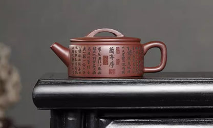 200cc chinese Yixing Handmade Zisha teapot LongXueSha clay HanWa Gongfu Tea Pot