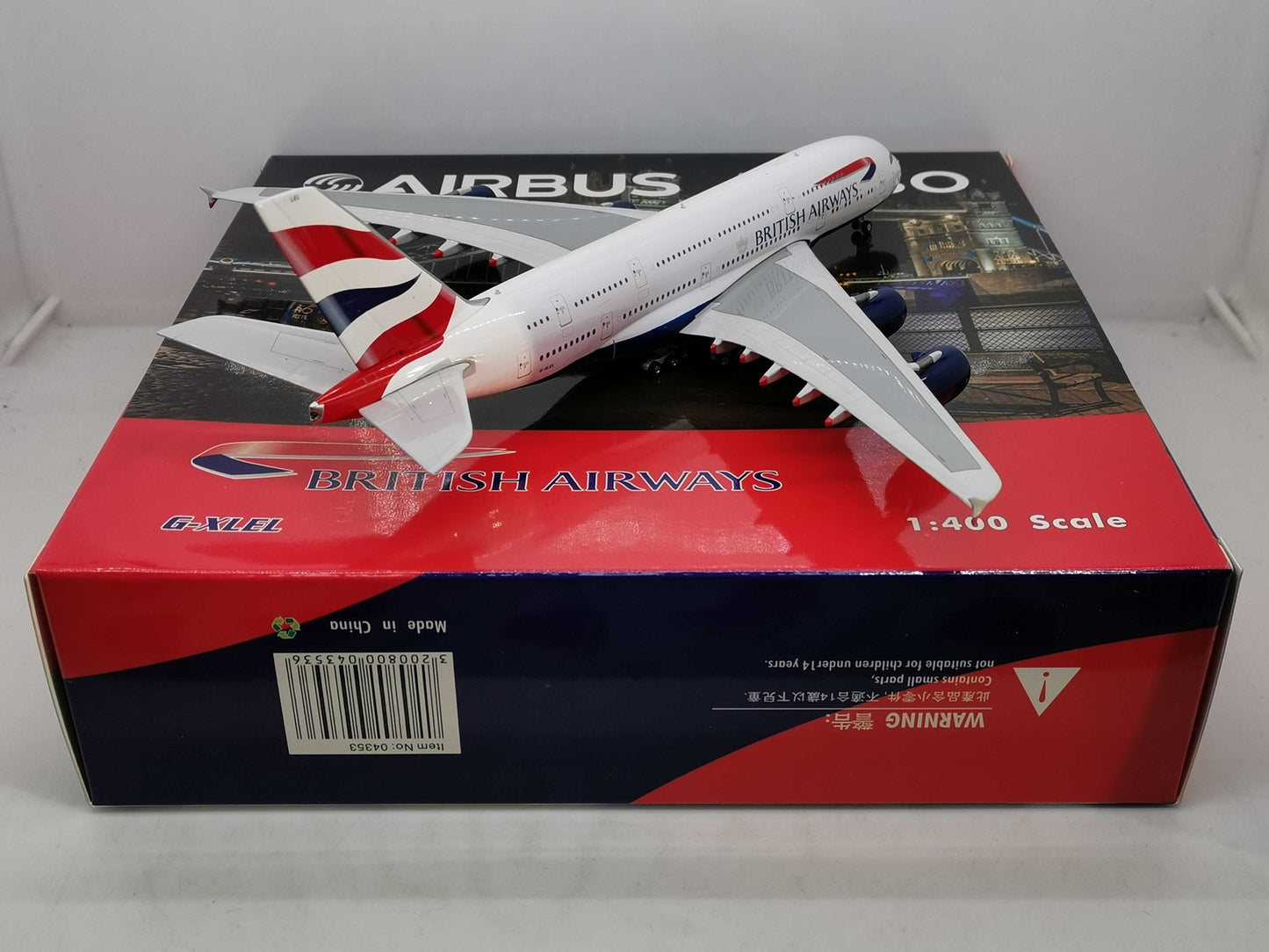 1:400 Phoenix BRITISH AIRWAYS AIRBUS A380 Airplane Diecast Aircraft Plane Model
