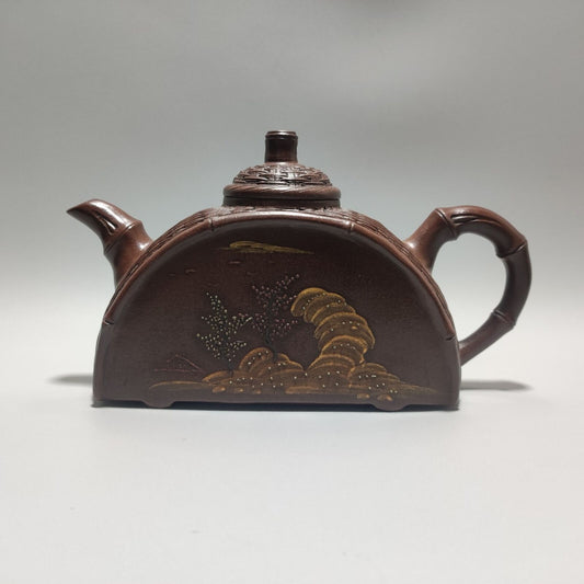 Vintage Chinese Yixing Purple Clay Teapot Zisha Ceremony Fashion Gift Teaware