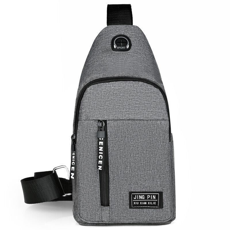 New Men Shoulder Bags Chest Bag Multifuncional Crossbody Bags Travel Sling ~URBT
