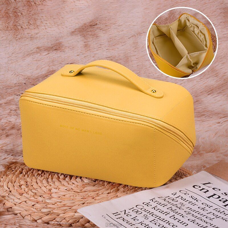 Makeup Bag Cosmetic Toiletries Organizer Traveling Waterproof Storage Case Purse