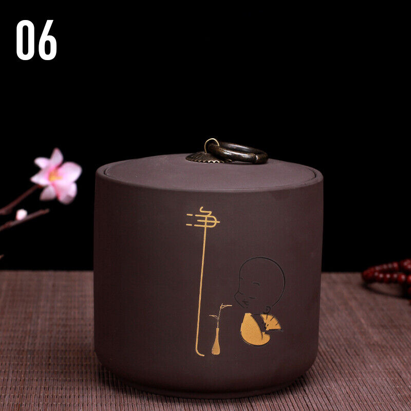 Ceramic Storage Tank Porcelain Moisture-Proof Tea Cans Food Storage Container