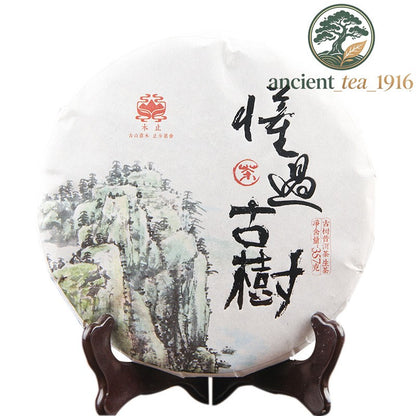 357g 2020 Yunnan Ancient Tree Spring Mengku Iceland Raw Tea Cake Pu'er Tea