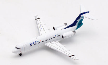 JC Wings SILK AIR Fokker-70 9V-SLL 1/400 DIECAST Aircraft Pre-built Model