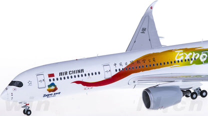 1:200 33CM JC Wings AIR CHINA AIRBUS A350-900 Passenger Airplane Diecast Model