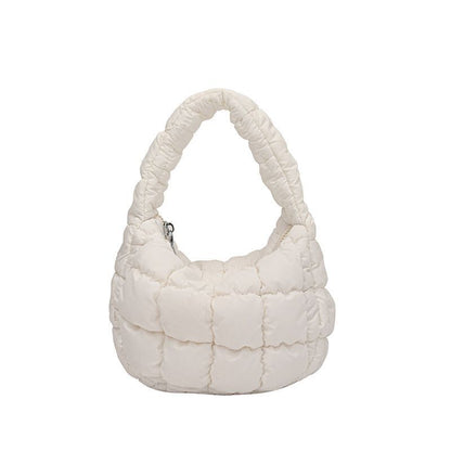 Shoulder Bags Pleated Cloud Mini Bag Versatile Small Handbag Crossbody Purse