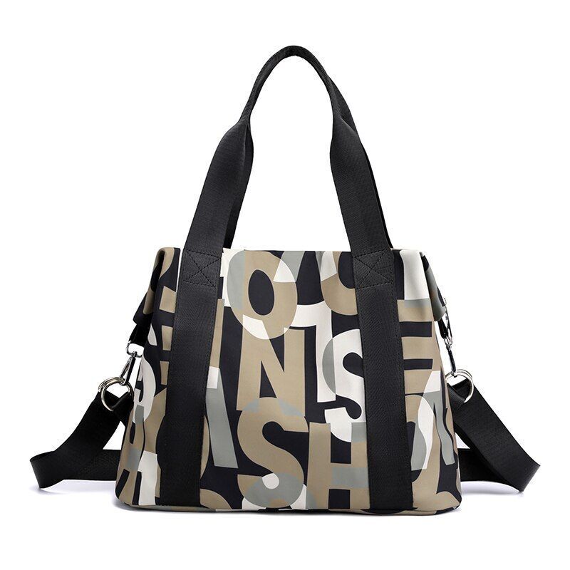 Messenger Bag Waterproof Nylon Shoulder Totes Large Handbag Travel Crossbody Bag