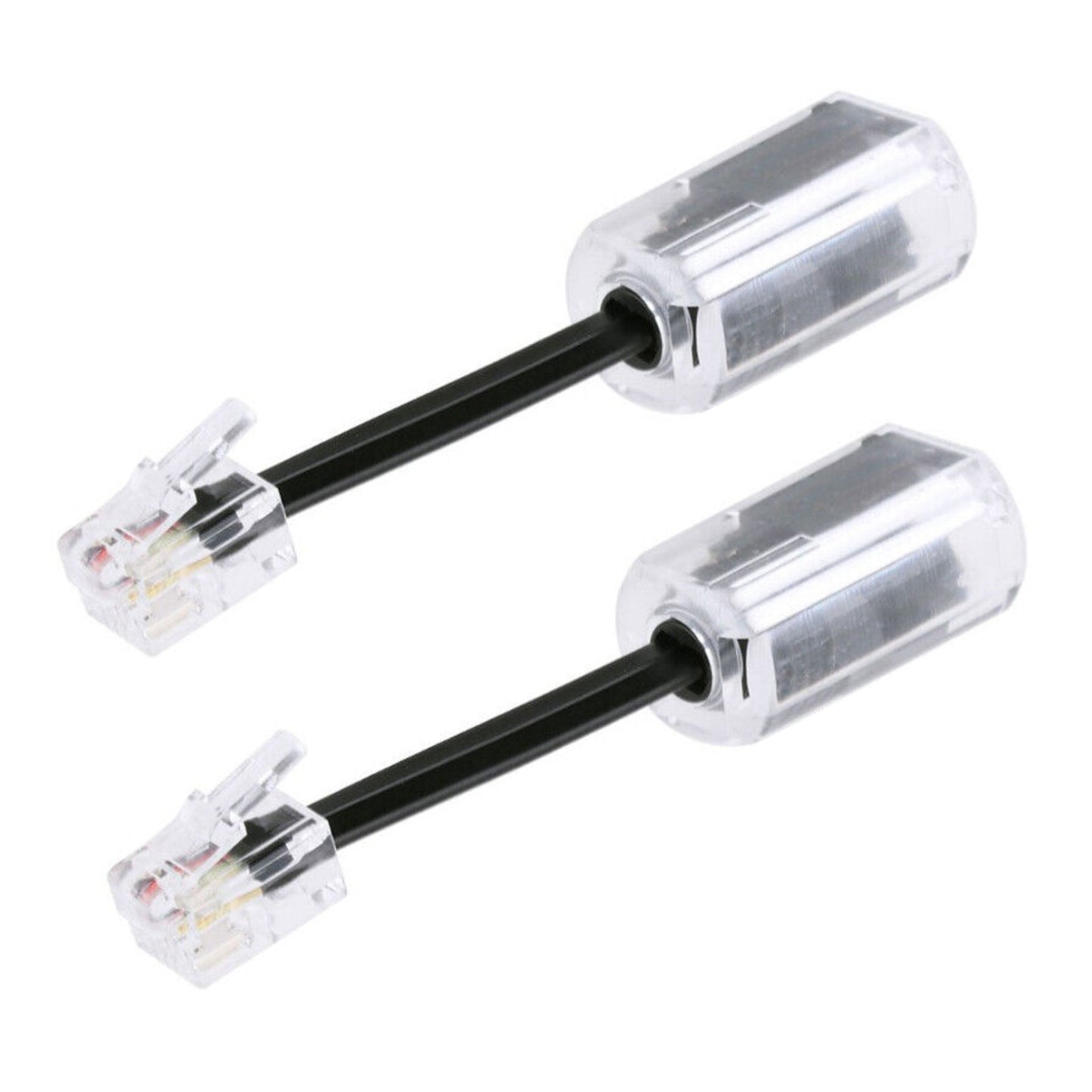 2*Telephone Cable Detangler 360 Degree Rotating Landline Swivel Cord Untangler