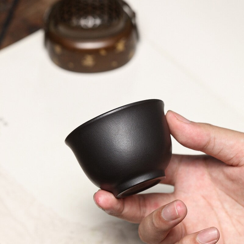 On Sales Real Yixing Zisha Purple Clay Tea Cup Chinese Kungfu Cup Original Ore