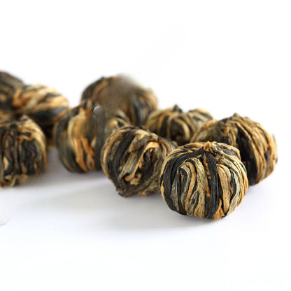 HELLOYOUNG 100g/3.52oz Nonpareil Supreme Black Tea Dragon Pearl Dian Hong Ball