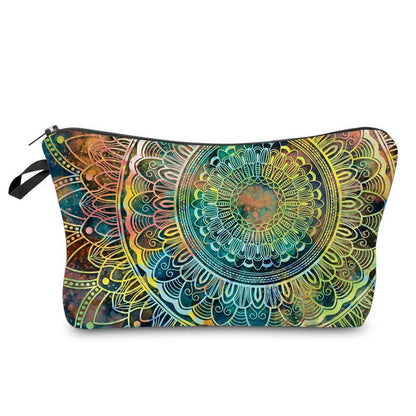 Colorful Pattern Women Travel Storage Bag Cosmetic Bag Waterproof Make Up Bags