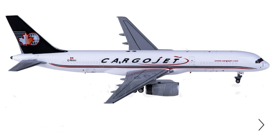 1:400 NG Model CARGOJET BOEING 757-200 Passenger Airplane Diecast Aircraft Model