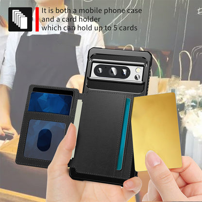 For Google Pixel 8 7 Pro Pixel 8 7 PU Leather Flip Wallet Cover with Card Holder