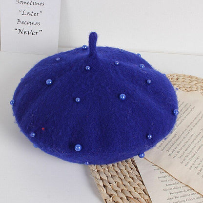Caps Berets Princess Kids Girls Lovely Beanies Hats Spring Autumn Winter Toddler