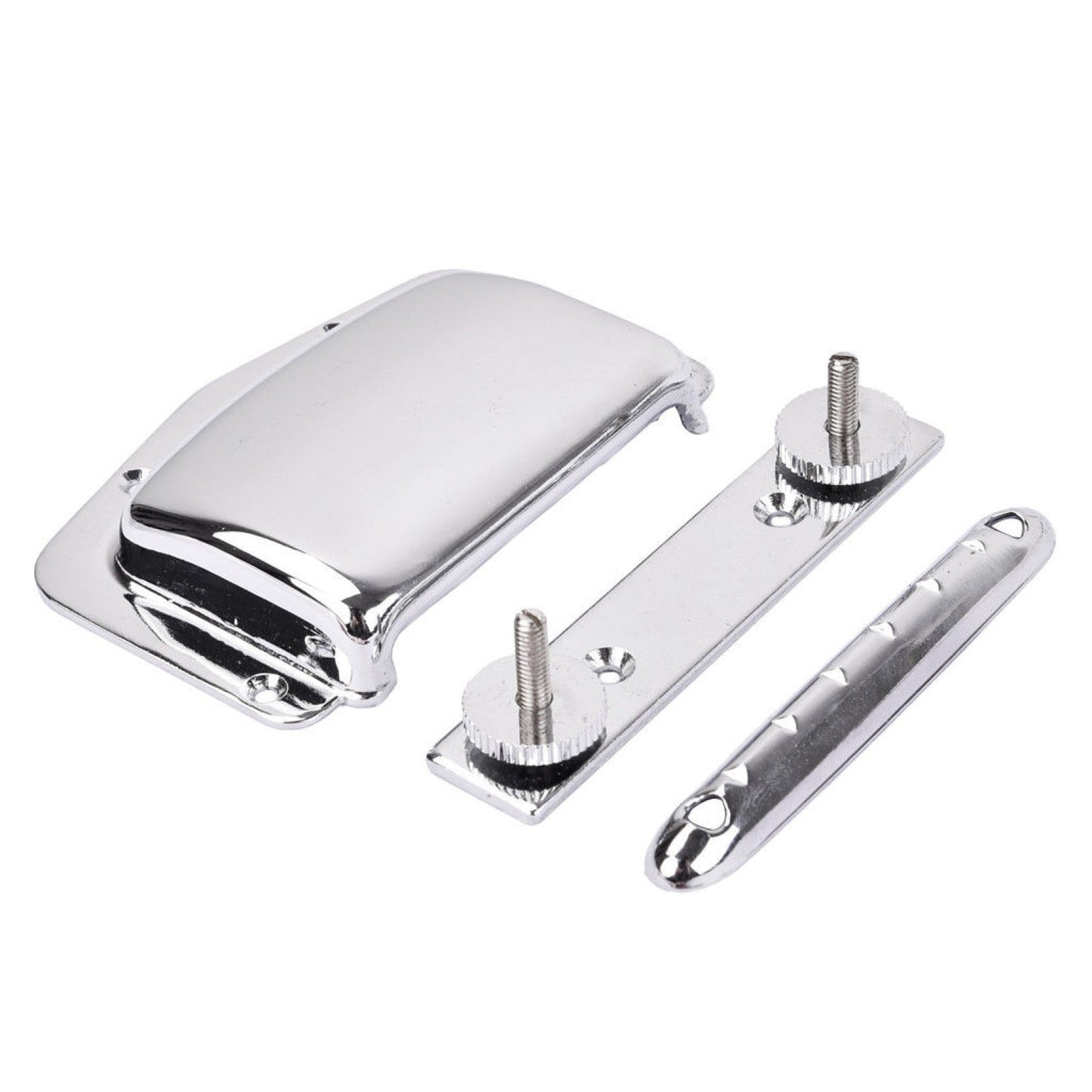 Fixed Bridge+Tailpiece Cover Protector Set For Teisco Vintage Electric Guitar