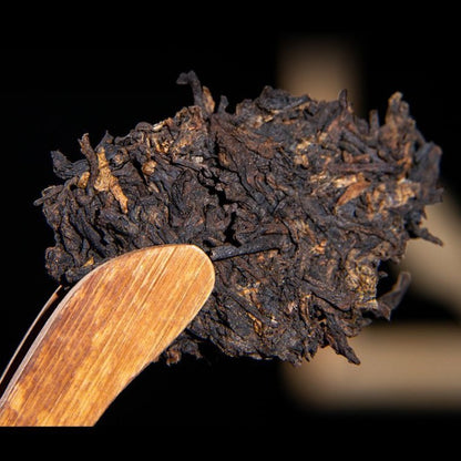 1000g Authentic 1980s Old Ban Zhang Pu'er Tea Mellow Aroma Ripe Tea Brick