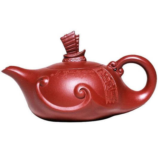 200ml Yixing Purple Clay Dahongpao Teapot Creative Kettle Kung Fu Tea Set