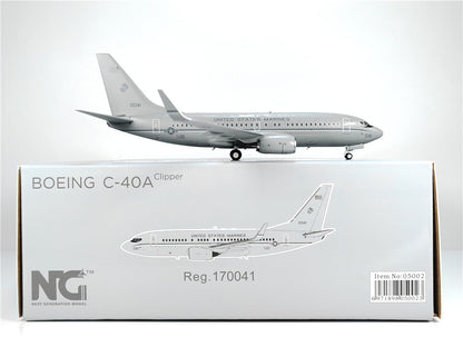 1:200 NG Model UNITED STATES MARINES C-40A Airplane Diecast Aircraft Model