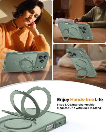 Design for Iphone 17 Pro Max Case, Compatible with Magsafe [Premium Invisible Ma