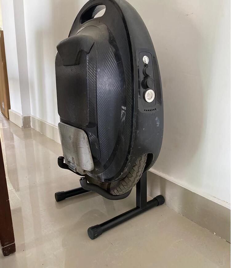 Unicycle Parking Stand Foldable Frame One Wheel Electric Scooter Accessory Iron