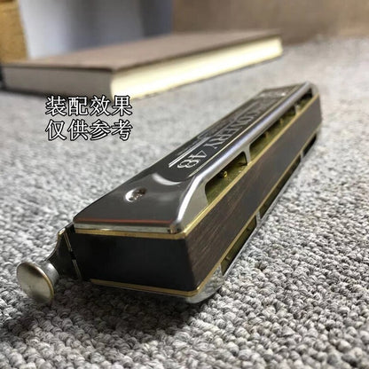 Custom Harmonica Sandalwood Lattice for D48 / Hohner Chromatic Scale Accessories